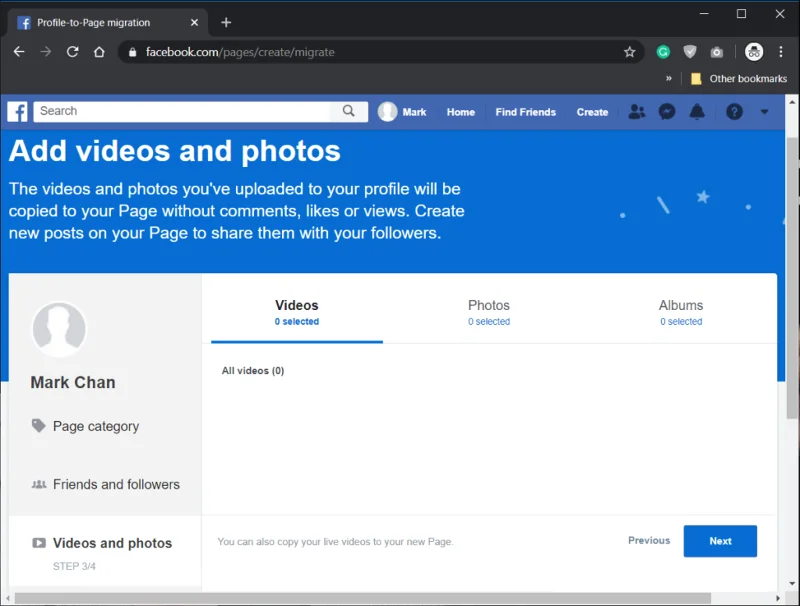 Comment convertir votre profil Facebook en page d'entreprise