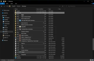 Hoe de System32-map in Windows te verwijderen?