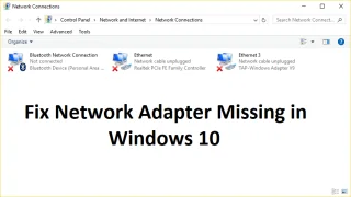 Netwerkadapter ontbreekt in Windows 10? 11 manieren om het te repareren!