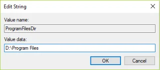 Bagaimana untuk menukar Direktori Pemasangan lalai dalam Windows 10