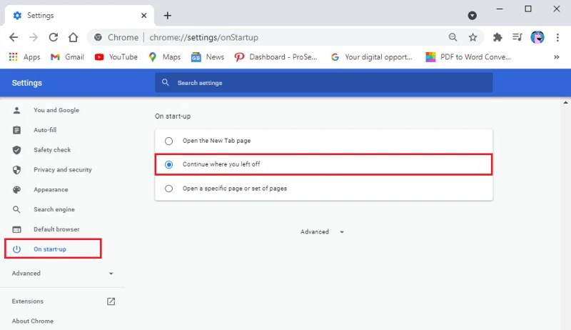 在 Chrome 上恢復上一個會話的 4 種方法
