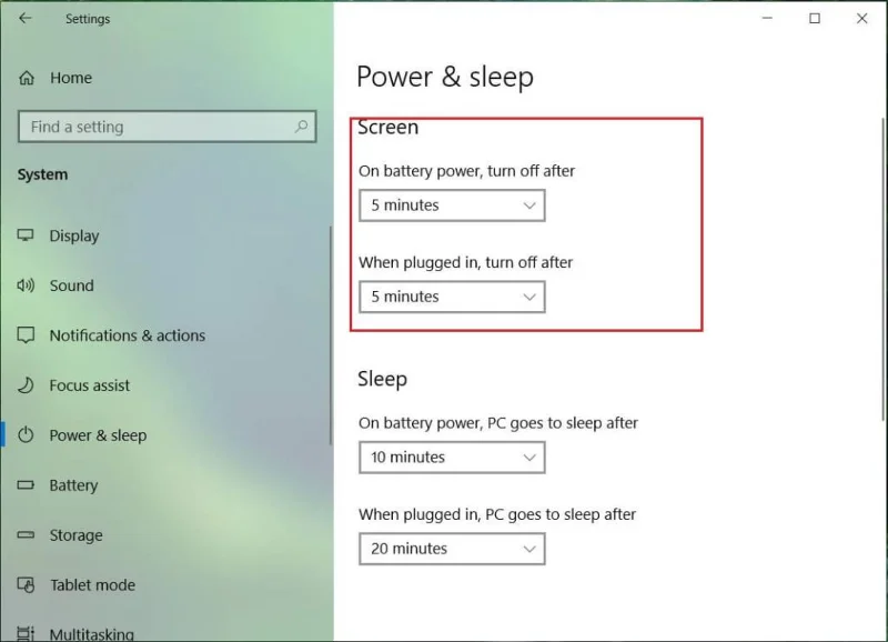 Time-outinstelling voor vergrendelscherm wijzigen in Windows 10