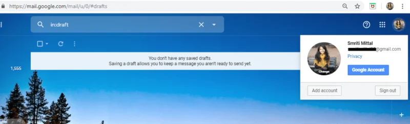 Gmailからサインアウトまたはログアウトするにはどうすればよいですか？