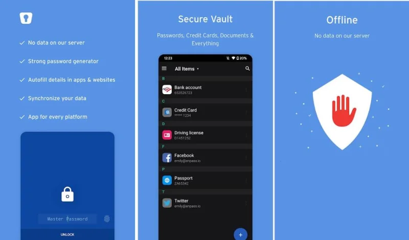 Android用の10の最高のパスワードマネージャーアプリ
