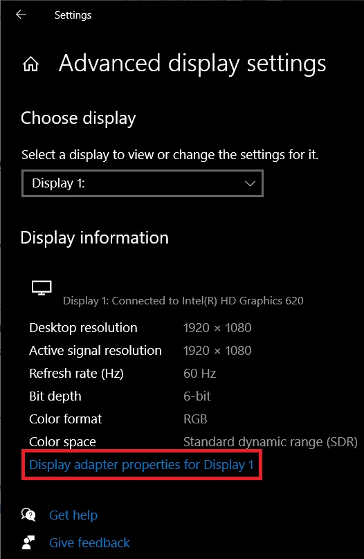 3 moduri de a crește VRAM dedicat în Windows 10
