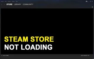 Hoe Steam Store te repareren, laadt niet op