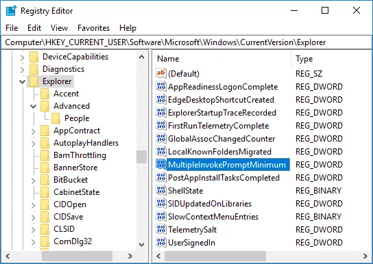 Fix contextmenu-items die ontbreken wanneer meer dan 15 bestanden zijn geselecteerd