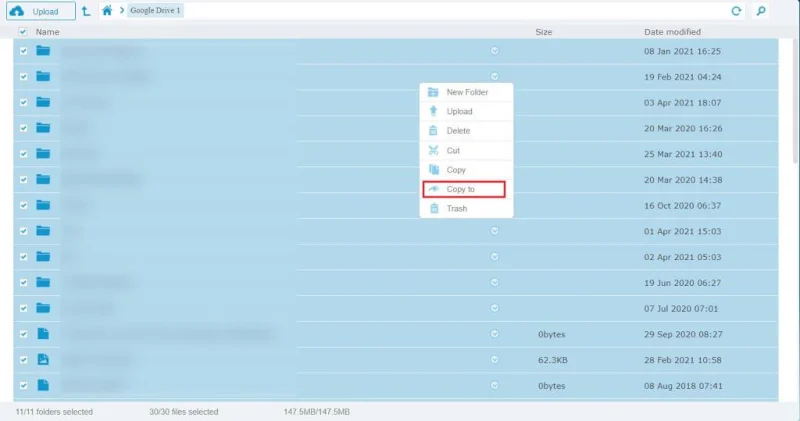 如何將文件從一個 Google Drive 移動到另一個