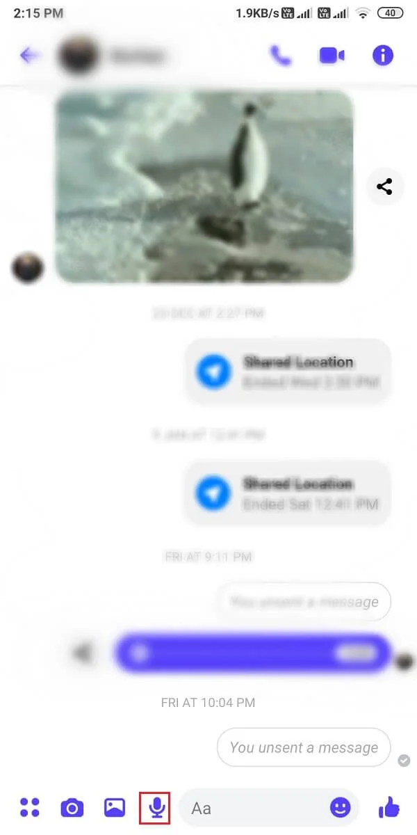 Comment envoyer de la musique sur Facebook Messenger