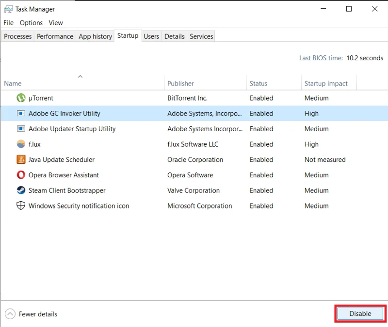 Comment désactiver Adobe AcroTray.exe au démarrage