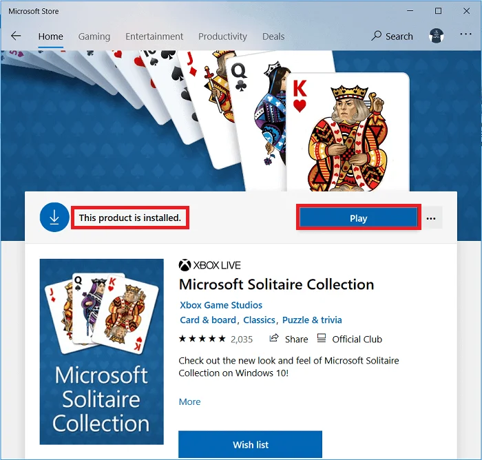 3 manieren om klassiek solitaire-spel te krijgen op Windows 10