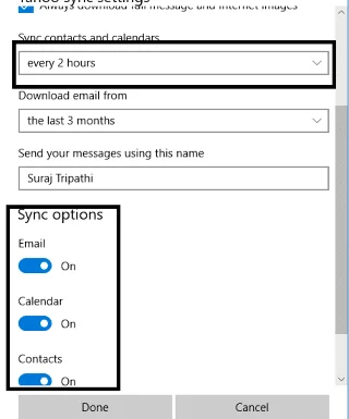 Windows10メールアプリでYahooメールアカウントを設定する