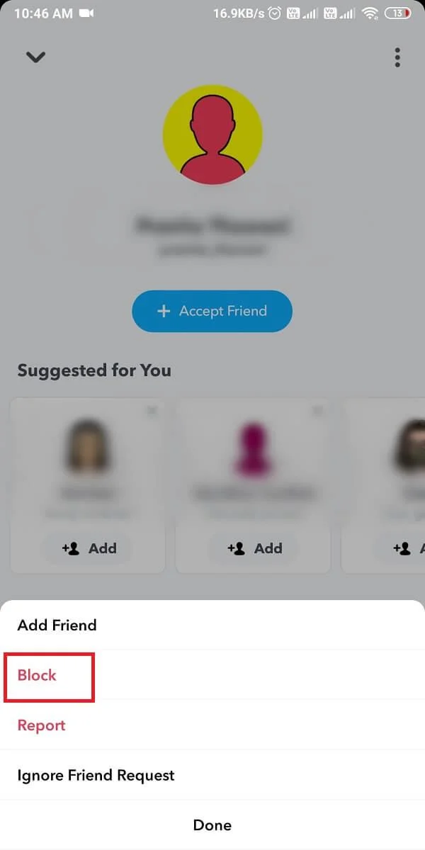 Hoe ongewenste toevoegingsverzoeken op Snapchat uit te schakelen