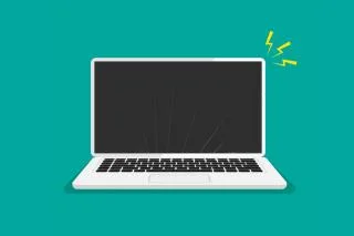 Hoe lijnen op het laptopscherm te repareren