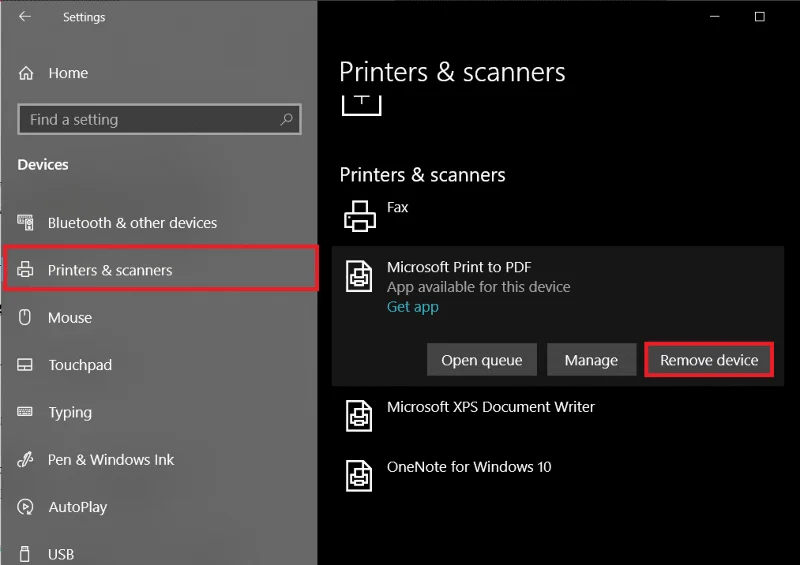 Windows10の一般的なプリンターの問題を修正する