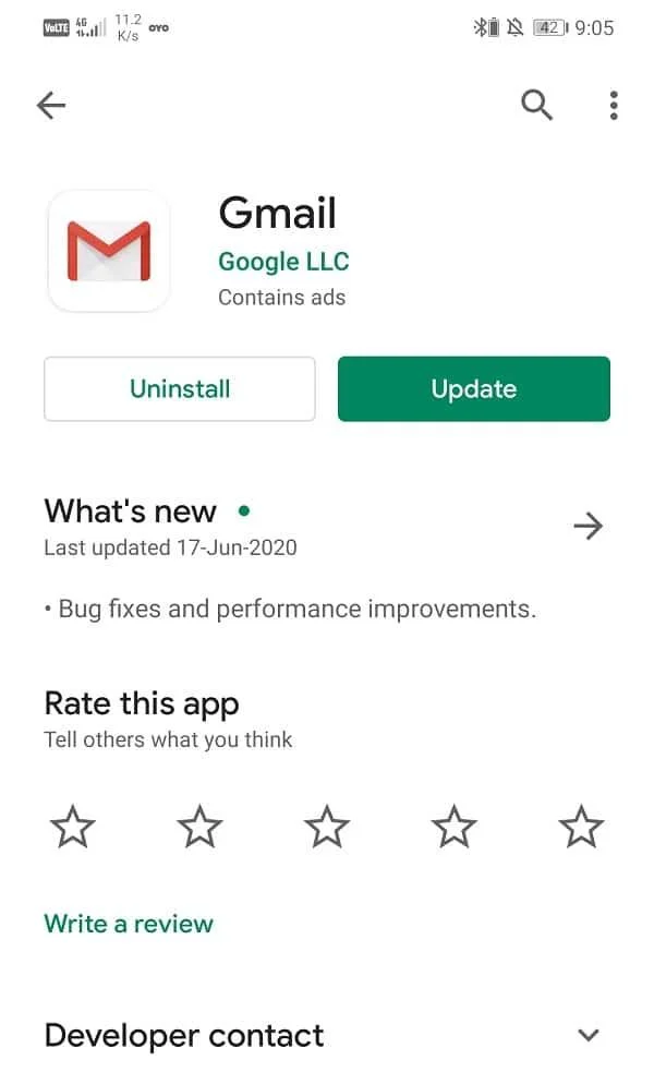 修復 Gmail 在 Android 上不發送電子郵件 修復 Gmail 在 Android 上不發送電子郵件