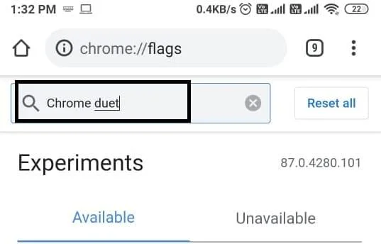 Cómo mover la barra de direcciones de Chrome a la parte inferior de la pantalla