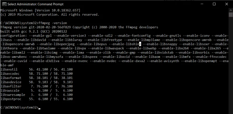 Stapsgewijze handleiding om FFmpeg te installeren op Windows 10