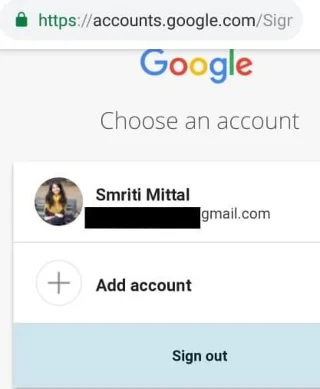 Gmailからサインアウトまたはログアウトするにはどうすればよいですか？
