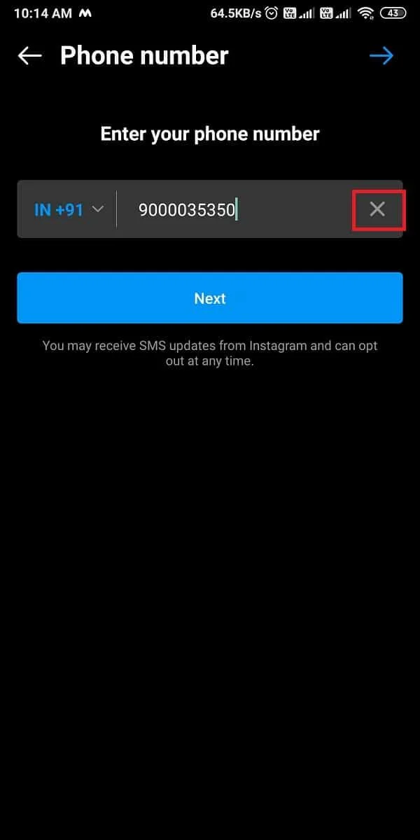 從 Instagram 中刪除電話號碼的 3 種方法