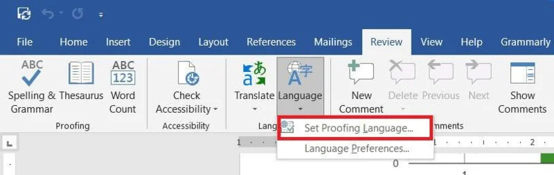 如何禁用 Microsoft Word 拼寫檢查器 如何禁用 Microsoft Word 拼寫檢查器