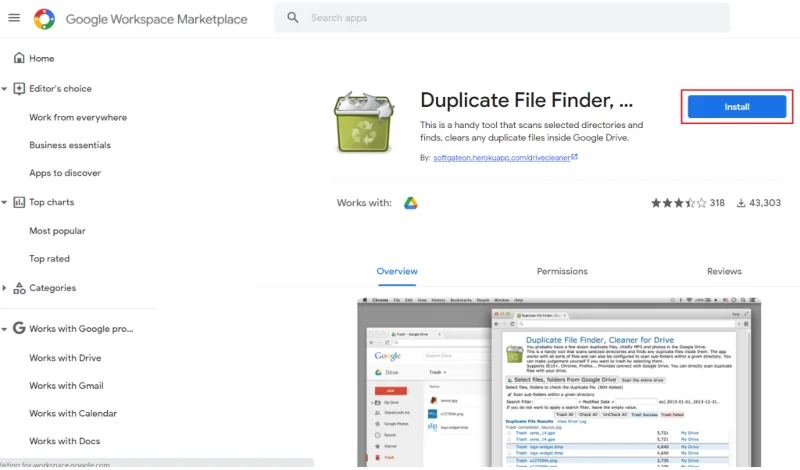 Hoe dubbele bestanden in Google Drive te verwijderen