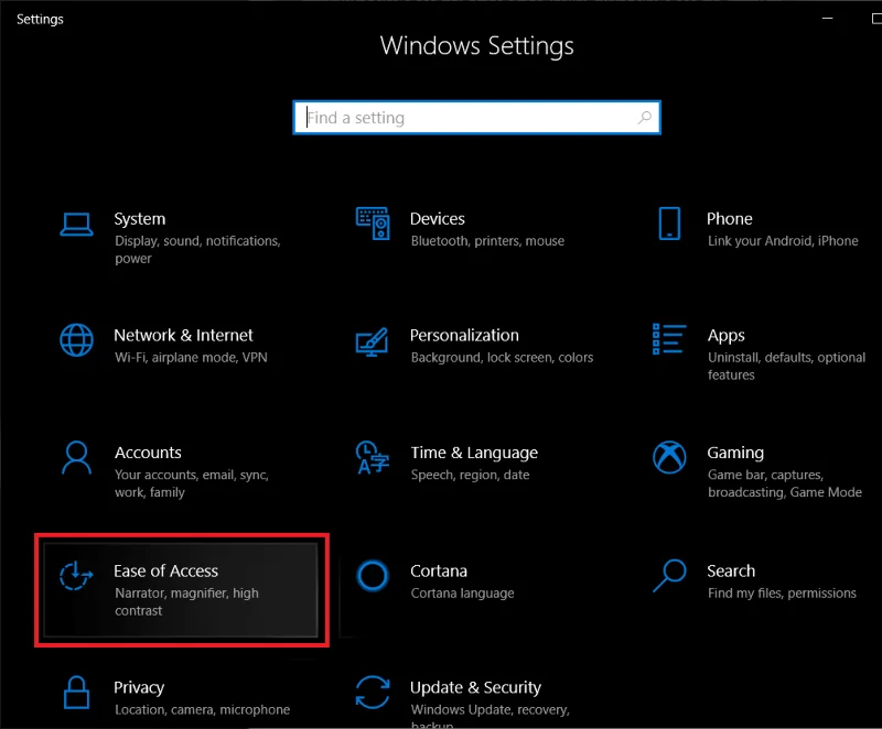 3 طرق لتغيير ثخانة المؤشر في نظام التشغيل Windows 10