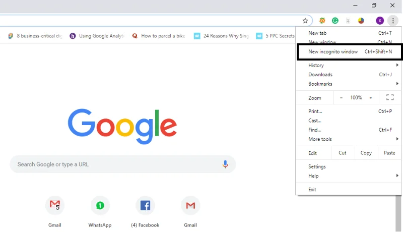 Come avviare la navigazione privata nel tuo browser preferito