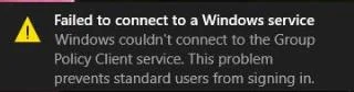 Hoe te repareren Kan geen verbinding maken met Windows-service