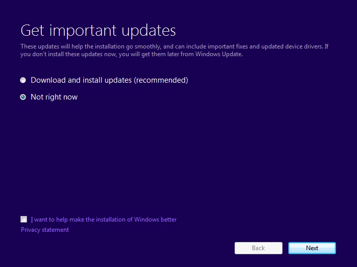 Fix Windows 10 upgrade-assistent vast op 99%