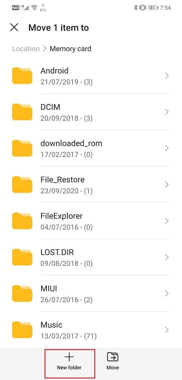 Hoe bestanden over te zetten van interne Android-opslag naar SD-kaart