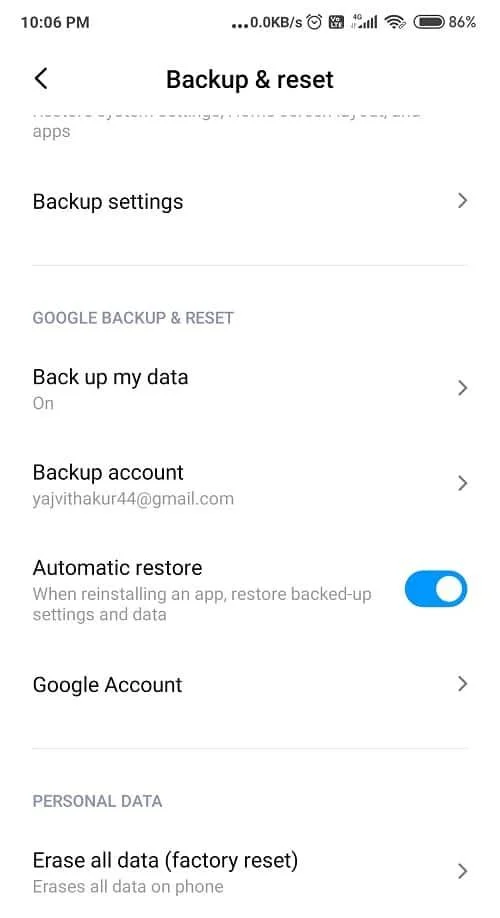 Androidフォンを再起動または再起動する方法は？