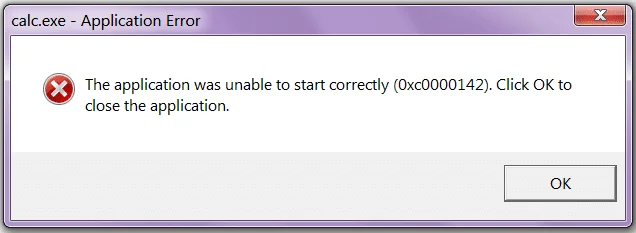 Bagaimana Untuk Membetulkan Ralat Aplikasi 0xc0000142