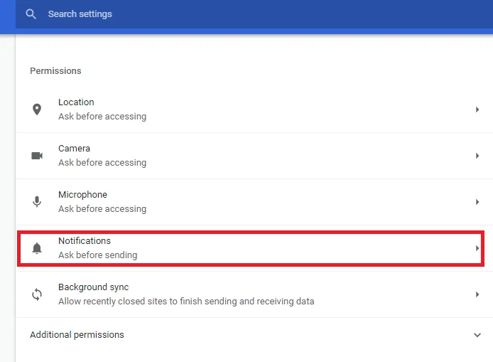 如何在 Chrome 上關閉 Facebook 通知