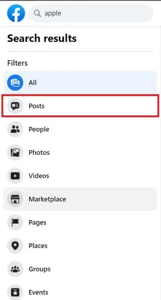 Geavanceerd zoeken op Facebook