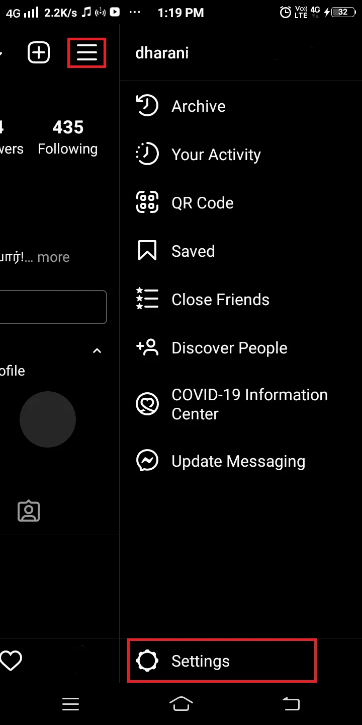 Fix Instagram 'Nog niet gepost.  Probeer het opnieuw' Fout op Android