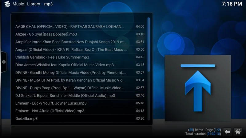 Favorieten toevoegen in Kodi