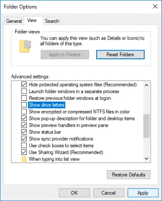 如何在 Windows 10 中刪除或隱藏驅動器號 如何在 Windows 10 中刪除或隱藏驅動器號