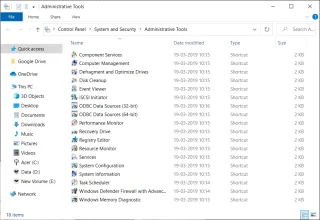Wat zijn Systeembeheer in Windows 10?