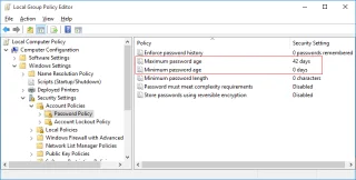 Schakel het verlopen van het wachtwoord in of uit in Windows 10