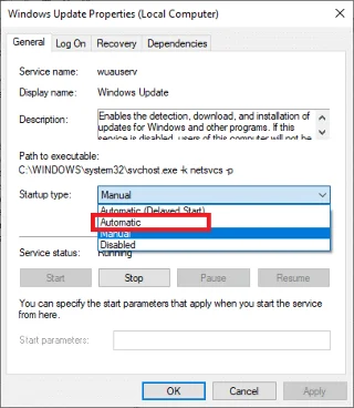 Fix Windows Update-fout 0x80070005