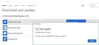 Fix Windows Store-foutcode 0x803F8001