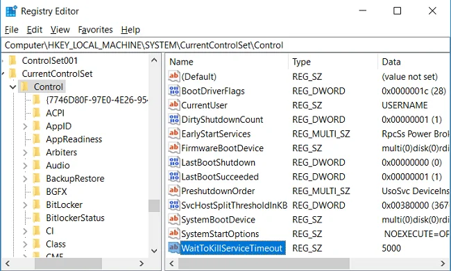 Reparar la ventana del host de tareas evita el apagado en Windows 10
