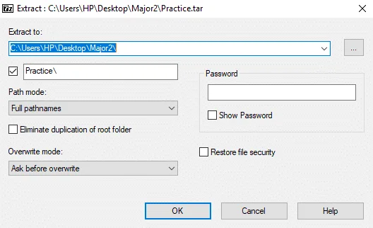 Windows 10でTARファイル（.tar.gz）を開く方法