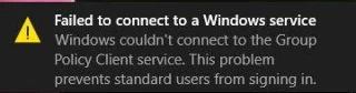 Hoe te repareren Kan geen verbinding maken met Windows-service