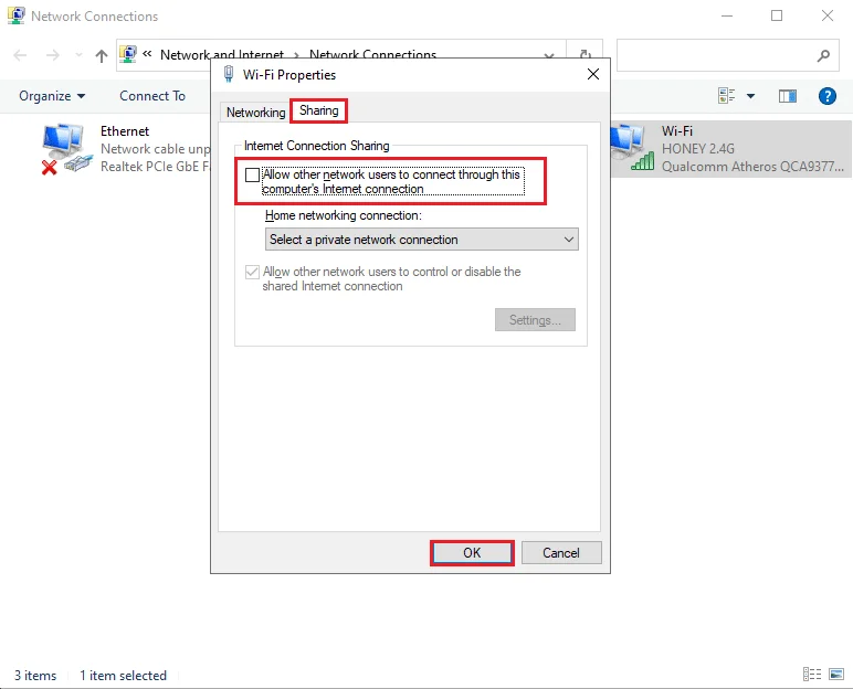Fix Media Disconnected Error op Windows 10