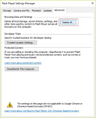 Correction de l'absence de son sur Internet Explorer 11