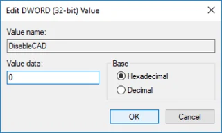 تمكين أو تعطيل تسجيل الدخول الآمن في نظام التشغيل Windows 10