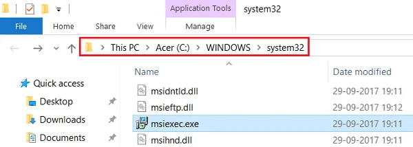 Windowsインストーラーアクセス拒否エラーを修正