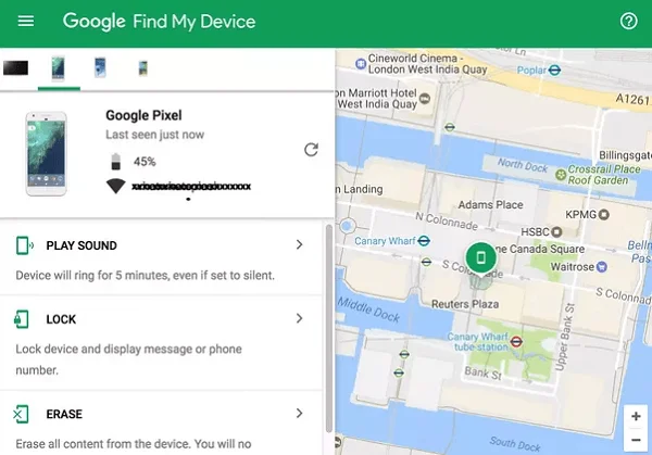 盗まれたAndroid携帯を検索または追跡する方法